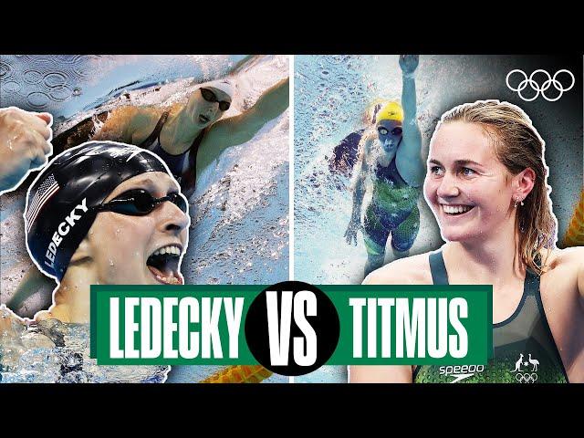 Ariarne Titmus  Katie Ledecky | Head-to-head