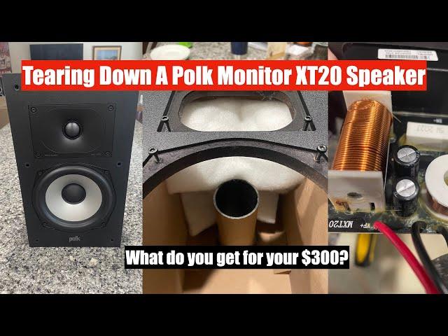 A Look Inside A Polk Monitor XT20 Bookshelf Speaker