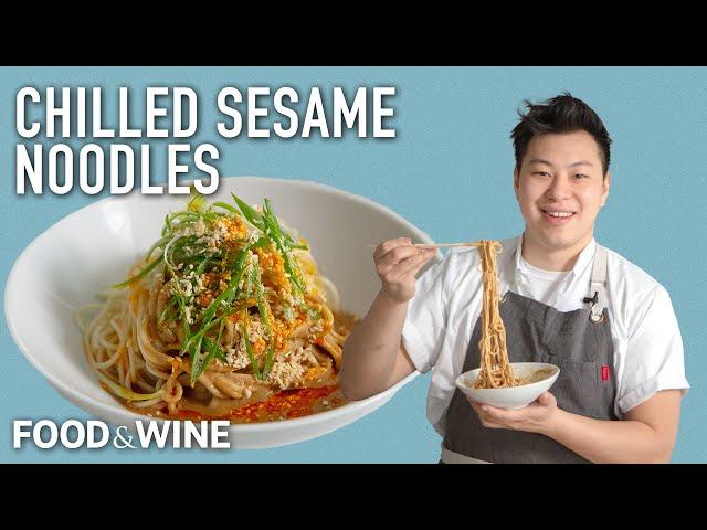 Lucas Sin’s Chilled Sesame Noodles Are Your Go-To Summer Dish | Chefs At Home