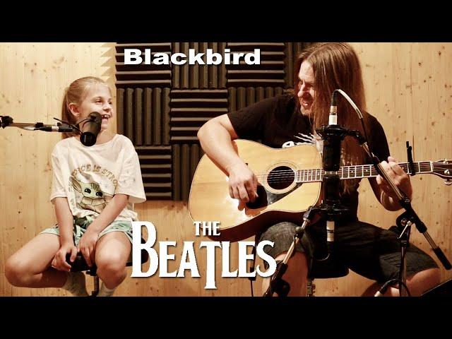 Léane & Antoine Baril - Blackbird
