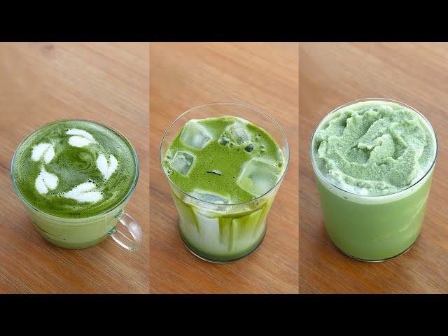 Home Cafe Green Tea Latte Recipe | Matcha Latte | Better Than Starbucks!