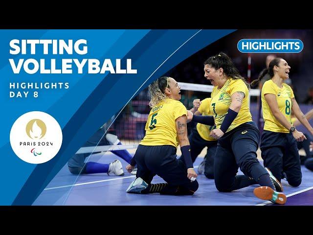  Sitting Volleyball Highlights | Day 8 | Paris 2024 Paralympic Games