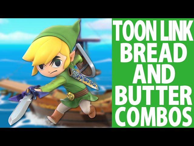 Toon Link Bread and Butter combos (Beginner to Godlike) ft. FuRY + @Casual_PKBeats Music