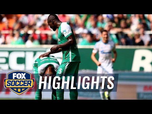 Gebre Selassie own goal gives Schalke lead against Werder Bremen - 2015-16 Bundesliga Highlights