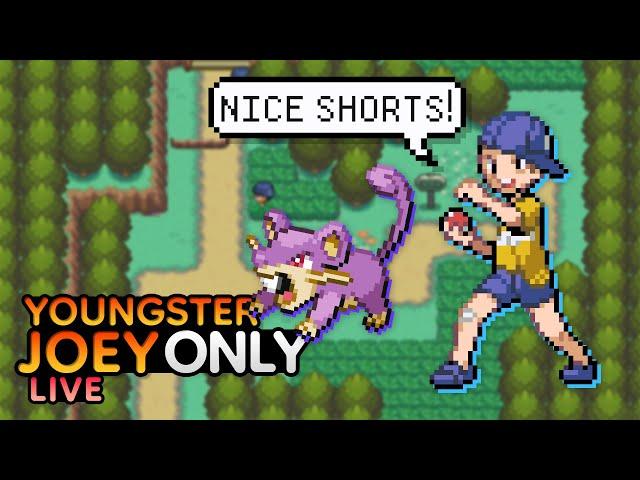 Pokémon Heart Gold - Youngster Joey Mons ONLY! - E4 Time