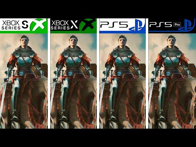 Kingdom Come Deliverance II | PS5 - PS5 Pro - Xbox Series S|X | Final Graphics Comparison