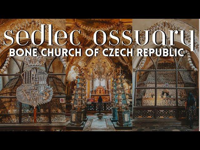 Take a look inside Sedlec Ossuary, Czech Republic's Bone Church ️ (aesthetic video, no talking)