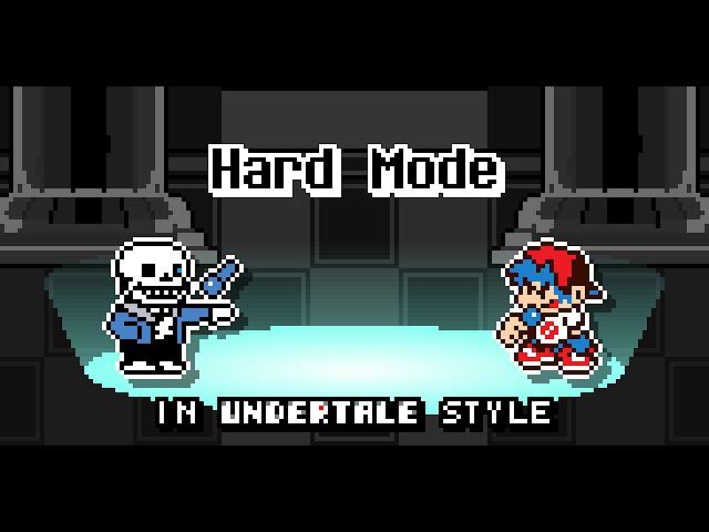 Hard Mode in Pixel | FNF vs Flowey