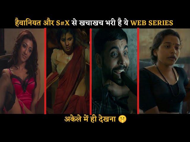 Top 10 Crime Thriller Hindi Web Series Of 2024 You Miss Completely| New Suspense Web Series