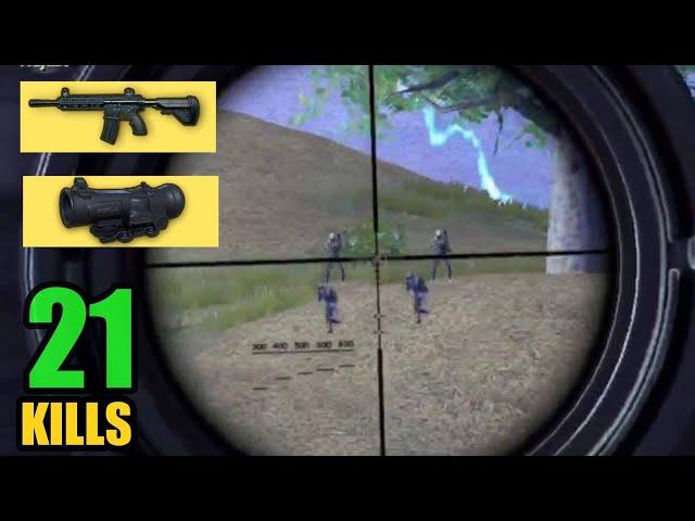 WHY M4 + 6x SCOPE IS A MUST | SOLO VS SQUAD | PUBG MOBILE
