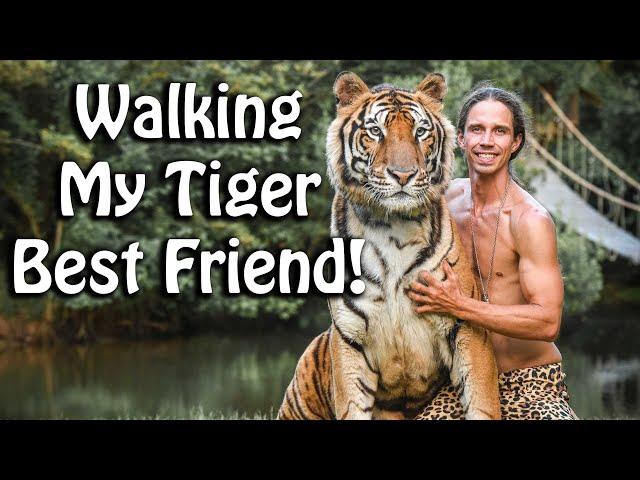 Walking My Tiger Best Friend! | Myrtle Beach Safari