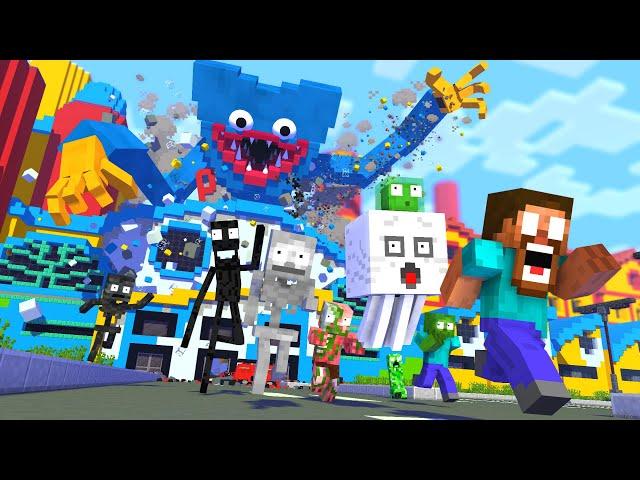 POPPY PLAYTIME GIANT HUGGY WUGGY APOCALYPSE (Mobs Parody)