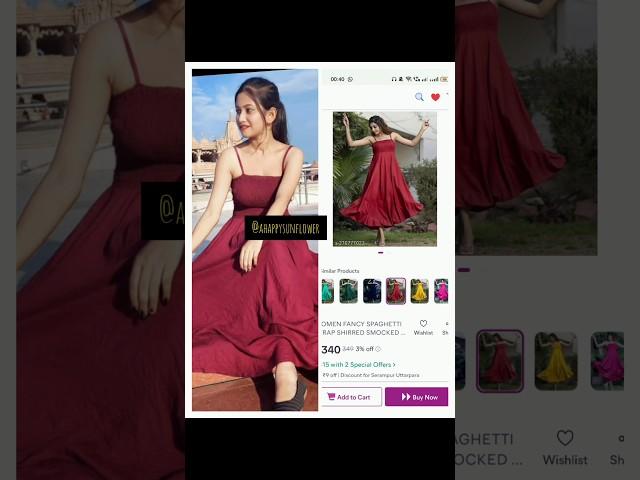 Akhi ki Duniya Meesho Same Dress Collection Review #shorts #fashion #meesho #meeshohaul #viral