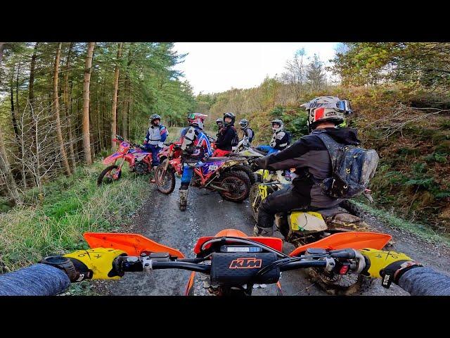 Wildest Enduro Ride Of The Year! Big Sends, Funny Fails And Wide Open 2-strokes