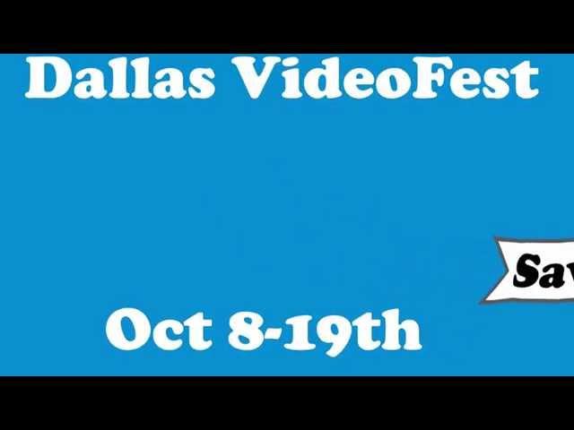 save the date Dallas VideoFest 27