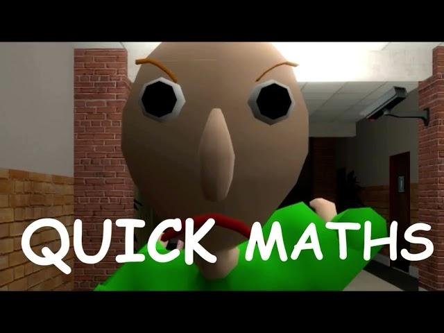 Baldi quick maths | smg4