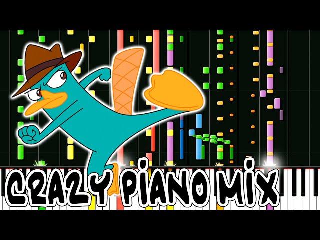 Crazy Piano Mix! PERRY THE PLATYPUS Theme