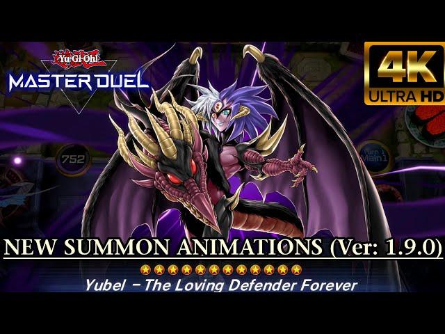 [4K] ALL NEW ANIMATIONS in MASTER DUEL (Ver: 1.9.0) | Yubel, Centur-Ion and Super Starlayer TY-PHON