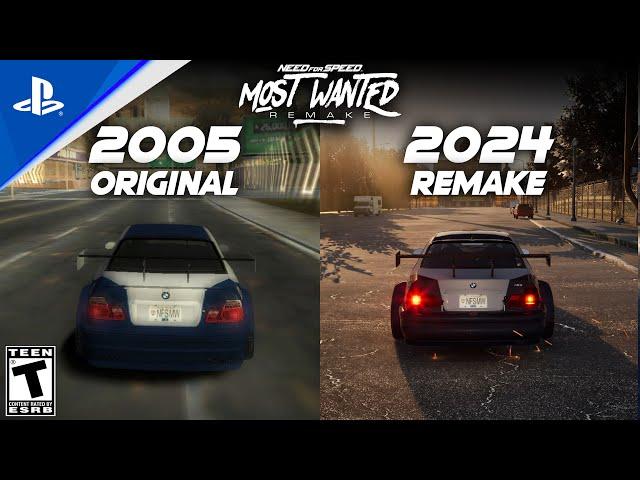 Need for Speed™ Most Wanted Remake - Comparison With The 2005 Version