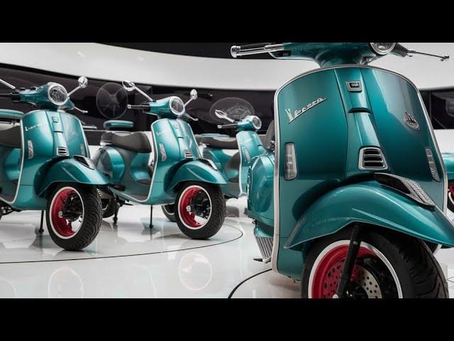 2025 Vespa Scooters: A Perfect Blend of Classic and Modern