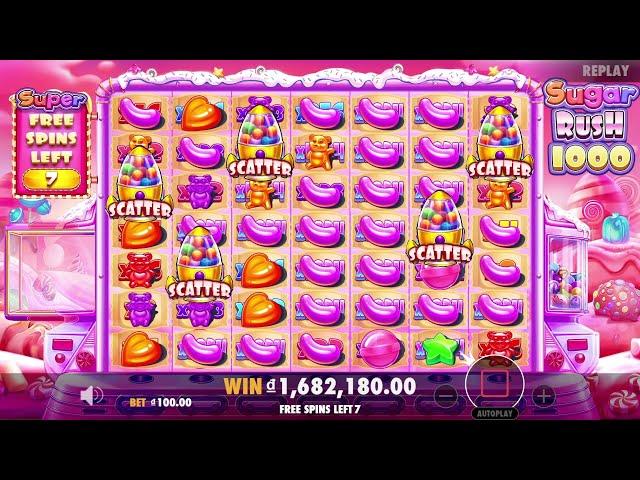 MAX WIN ON NEW SUGAR RUSH 1000 (SUPER BONUS)