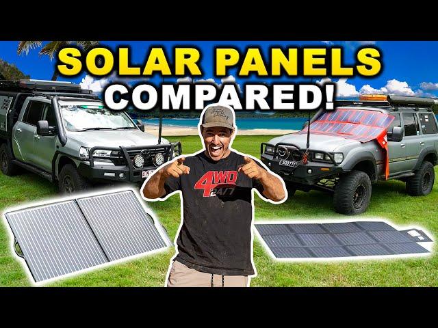 SOLAR BLANKET vs. FIXED SOLAR PANELS - What's best? Shauno's Ultimate Guide for 4WD Solar Setups!