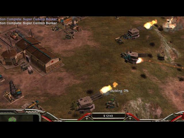 Command & Conquer Generals Zero Hour Reborn - 1 vs 5 Hard AI | China Commander in Chief