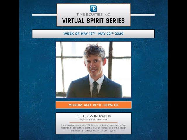 Virtual Spirit Series: Design Innovation with Paul Kelterborn