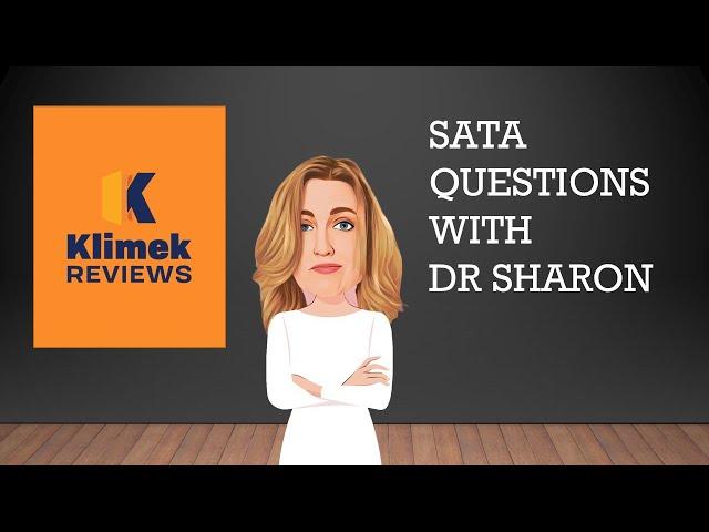 LEARN HOW TO ANSWER SATA QUESTIONS WITH DR. SHARON