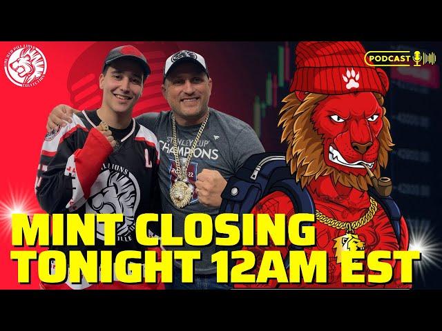 The Red Pill Lions NFT: MINT CLOSING STREAM!!!