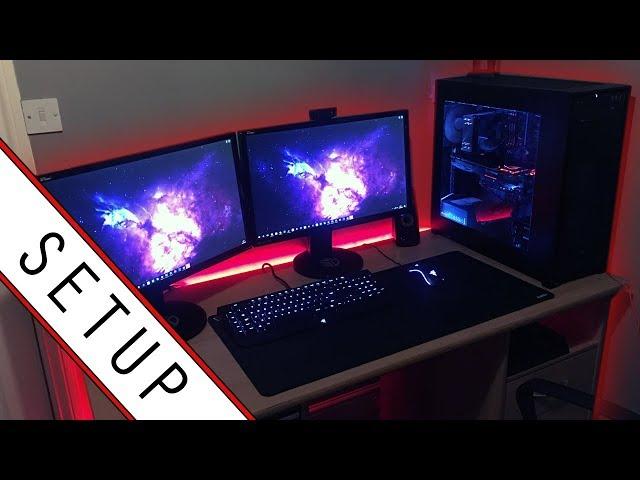 Gaming Setup / Room Tour - 2018 - Small Room Setup!