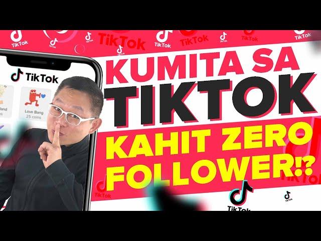 PAANO KUMITA SA TIKTOK KAHIT ZERO FOLLOWERS?