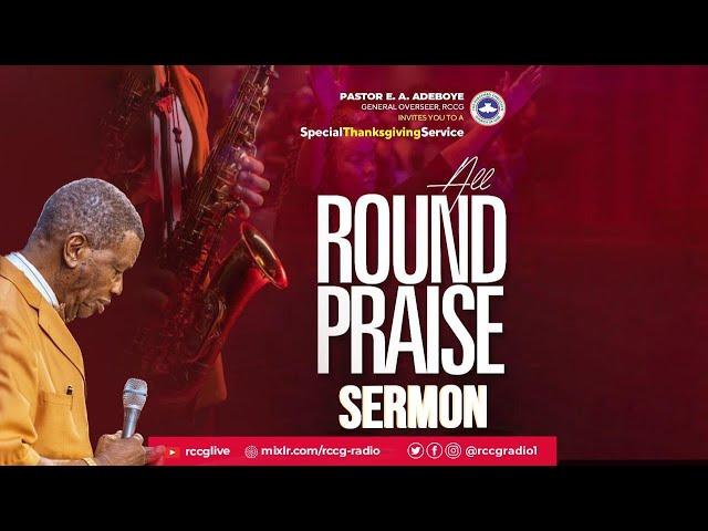 RCCG JANUARY 5th 2025 | THANKSGIVING SERVICE