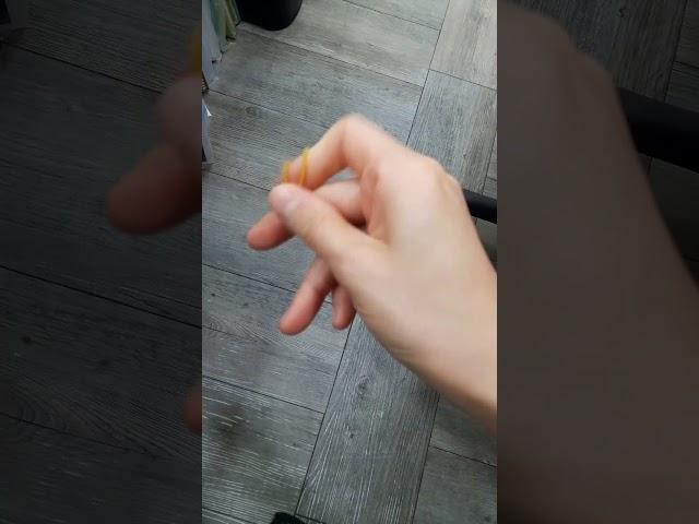미용실기(헤어) 고무줄 준비 방법