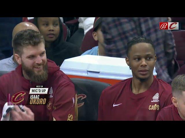 Isaac Okoro mic'd up was comedy 