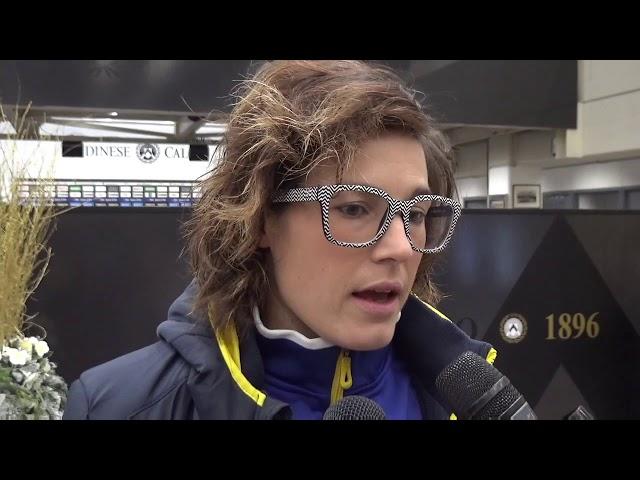 Elisa Camporese post Tavagnacco Juventus