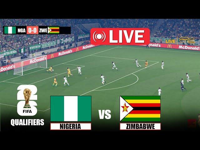LIVE : Nigeria vs Zimbabwe | eFootball PES 21 Prediction Gameplay