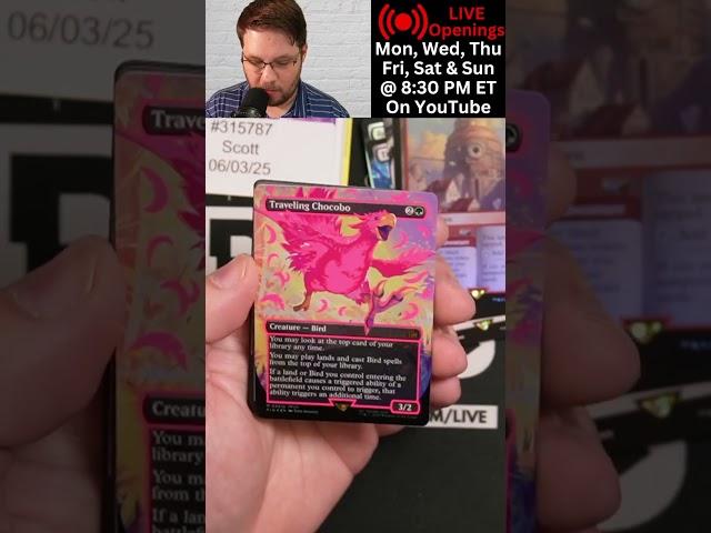 Neon Ink PINK Traveling Chocobo - Final Fantasy Collector Booster Pack Opening | Ships 6/6
