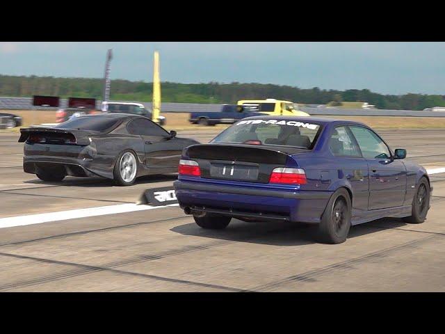 Modified Cars Drag Racing - Trackhawk vs Urus vs M5 Competition vs Supra vs E36 Turbo vs 488 Pista