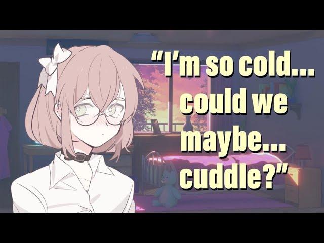 your shy gf is cold and wants cuddles [touch starved gf] [cuddles] [F4A] [wholesome girlfriend asmr]