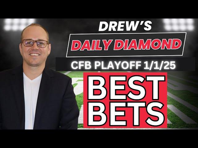 College Football Playoff Picks | Ohio State vs Oregon | CFP Predictions | Drew's Daily Diamond 1/1