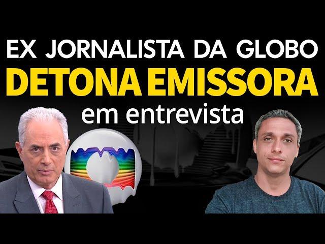 Essa doeu! William Waack detona Rede Globo em entrevista - Até jornalistas não aguentam mais