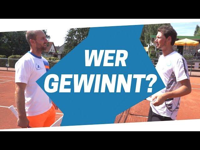 TENNIS-MATCH: Sven Bendlin vs. Frank Prechtl