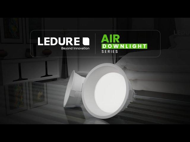 Air Downlight Series | Ledure Lighting Limited | #lightinginnovation #lightingdesign #light