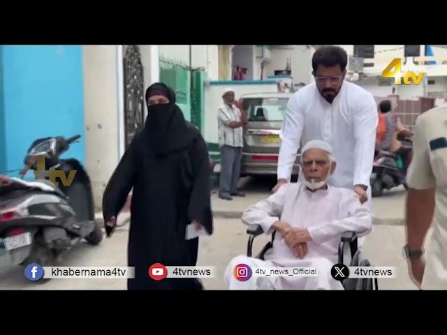 MLA Majid Hussain Along with his Family Members Casted their Vote #loksabhaelections2024 #hyderabad