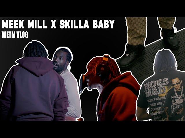 Meek Mill Skilla Baby Studio Session NYC ( WETM VLOG )