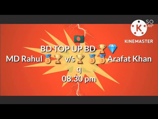 MD Rahul v/s Arafat Khan