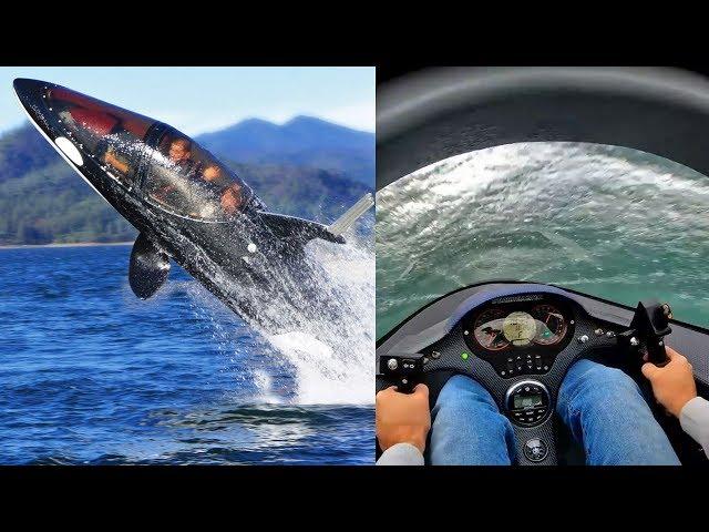 Seabreacher Semi-Submersible Dolphin-like Watercraft