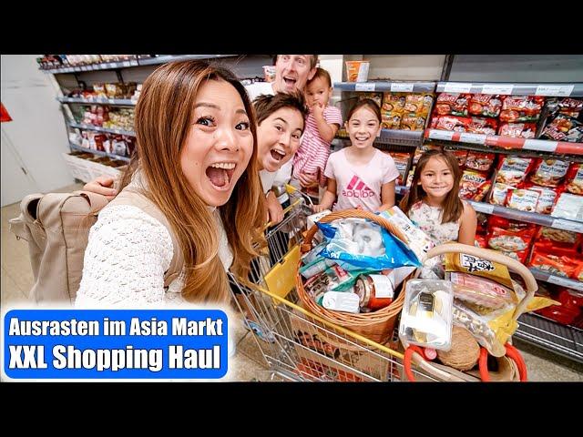 Komm mit Shoppen im XXL Asia Markt  Einkaufen mit 4 Kindern in Hamburg! Shopping Haul | Mamiseelen