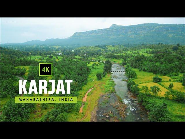 Countryside City in India  | Karjat, Maharashtra | India in 4K